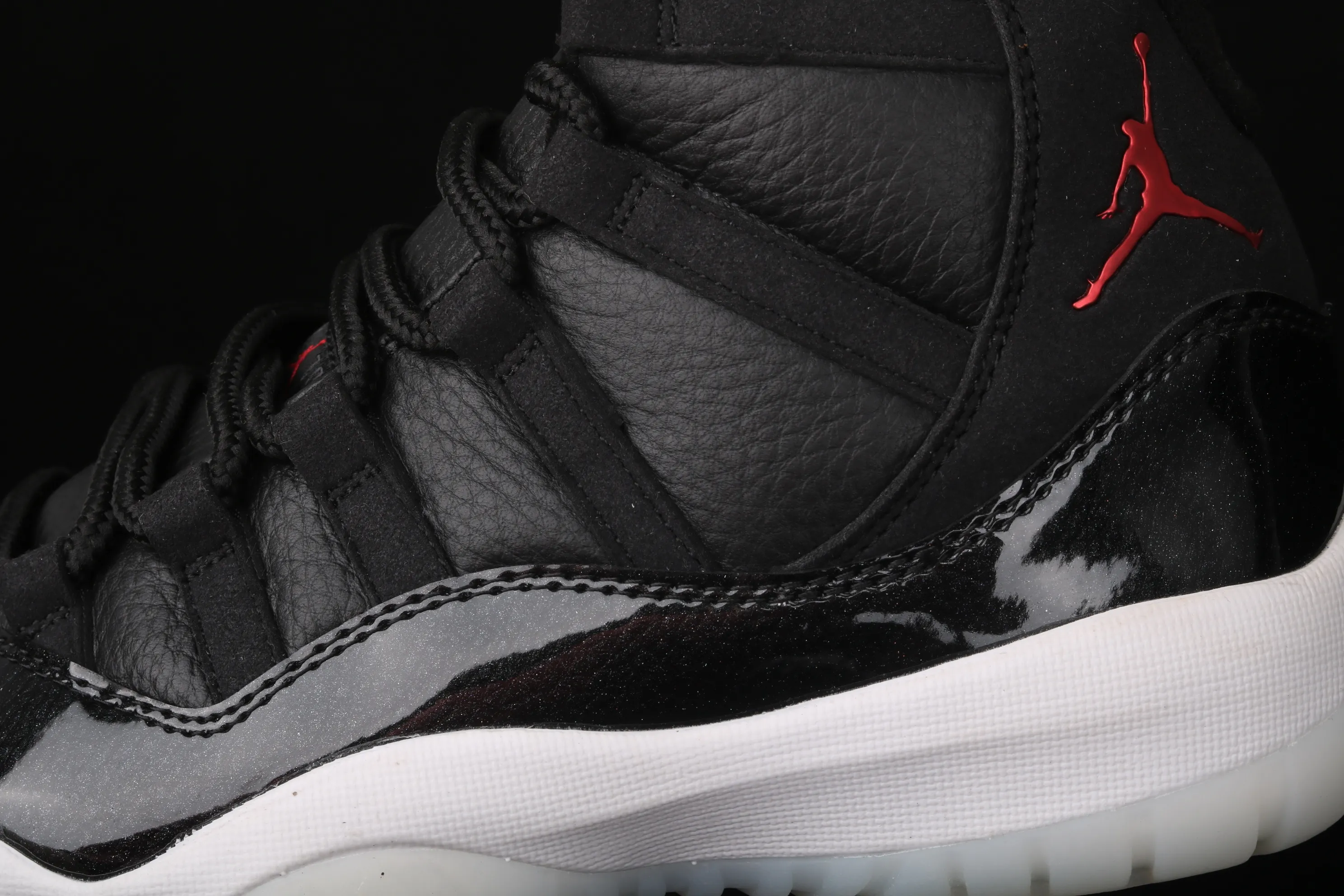 All categories Air Jordan Jordan series basketball shoes Air Jordan 11 Air Jordan 11 "72-10" AJ11 Joe 11 Devil basketball shoes 378037-002 First layer genuine carbon